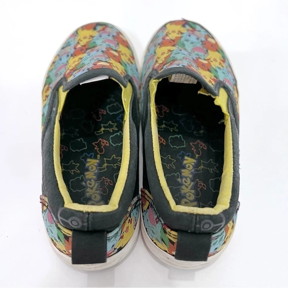 GROUND UP POKEMON Slip-On Canvas Sneaker Size 3